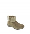 BOTIN MUJER SKECHERS TAUPE