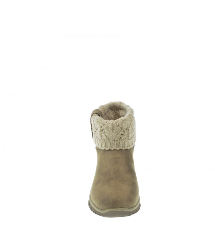 BOTIN MUJER SKECHERS TAUPE