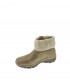 BOTIN MUJER SKECHERS TAUPE