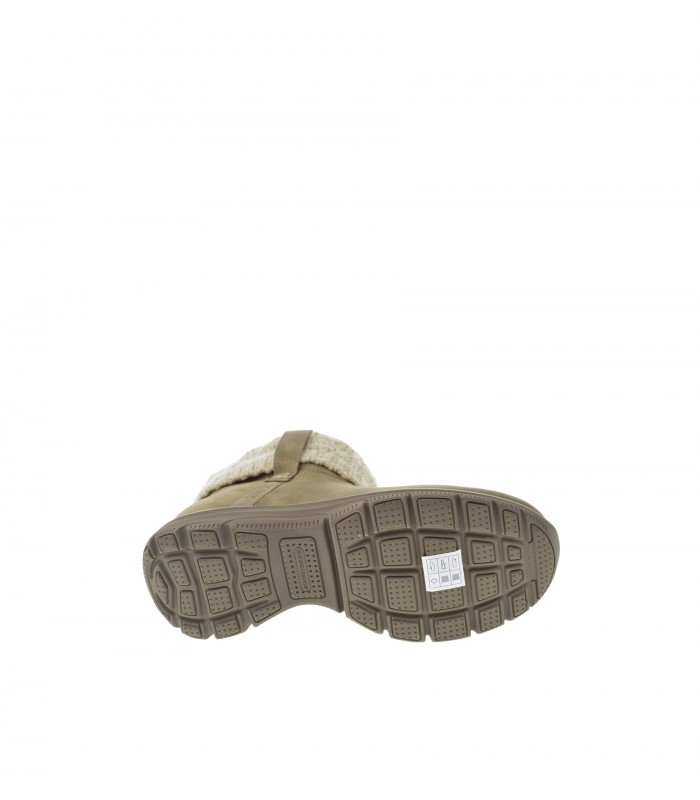 BOTIN MUJER SKECHERS TAUPE