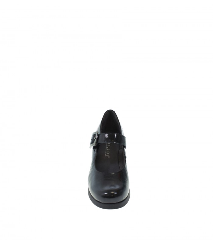ZAPATO TACON PITILLOS NEGRO