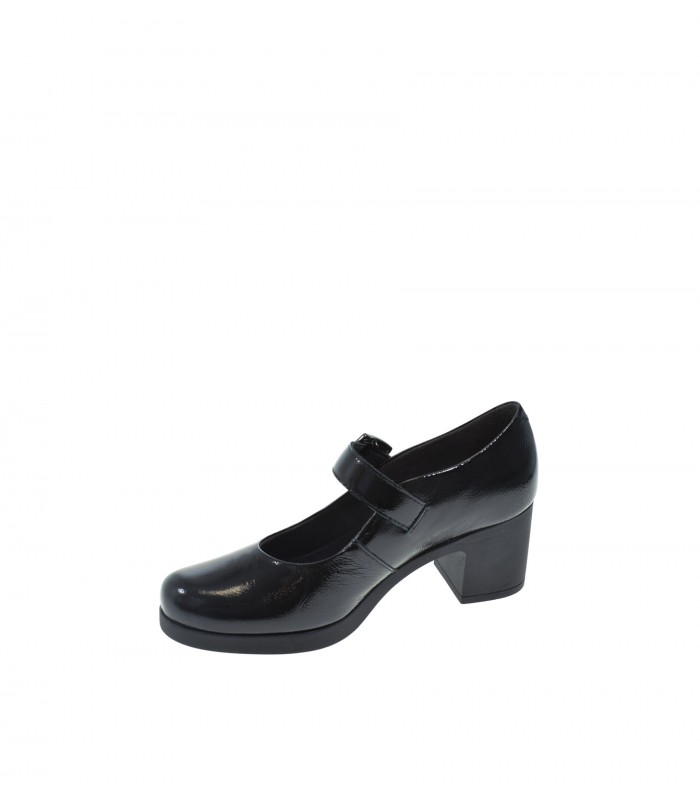 ZAPATO TACON PITILLOS NEGRO