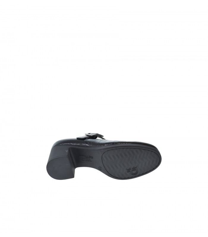ZAPATO TACON PITILLOS NEGRO