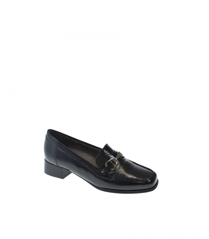 ZAPATO TACON PITILLOS NEGRO