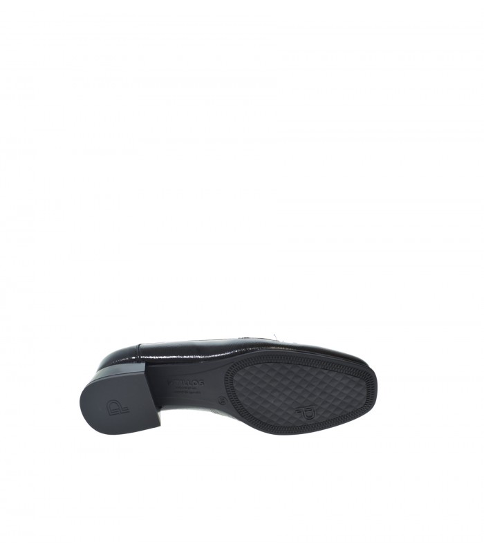 ZAPATO TACON PITILLOS NEGRO