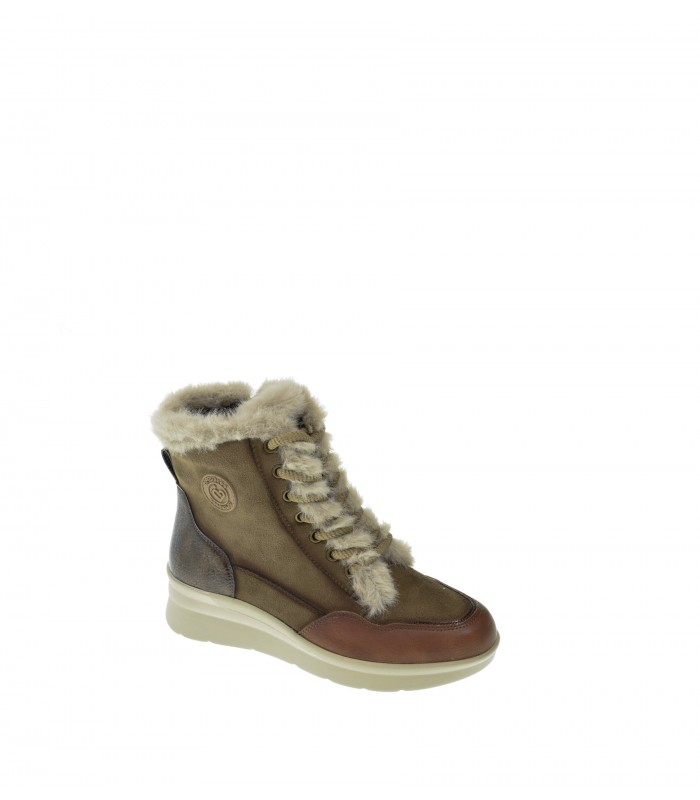 BOTIN MUJER AMARPIES TAUPE