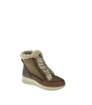 BOTIN MUJER AMARPIES TAUPE