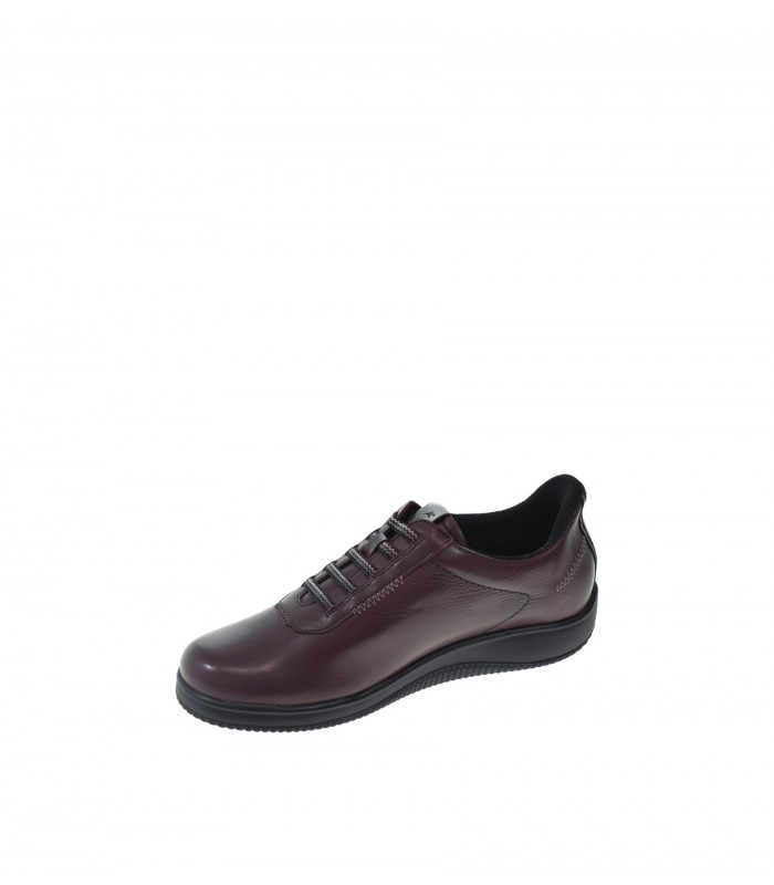 ZAPATO PLANO FLUCHOS BURDEOS