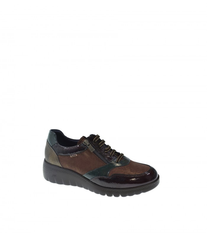 ZAPATO CUÑA FLUCHOS MARRON