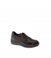 ZAPATO CUÑA FLUCHOS MARRON