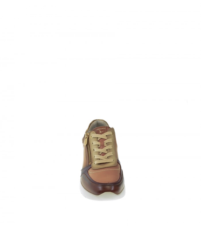 ZAPATO CUÑA PIKOLINOS MARRON