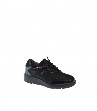 ZAPATO CUÑA MYSOFT NEGRO