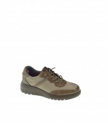 ZAPATO CUÑA MYSOFT TAUPE
