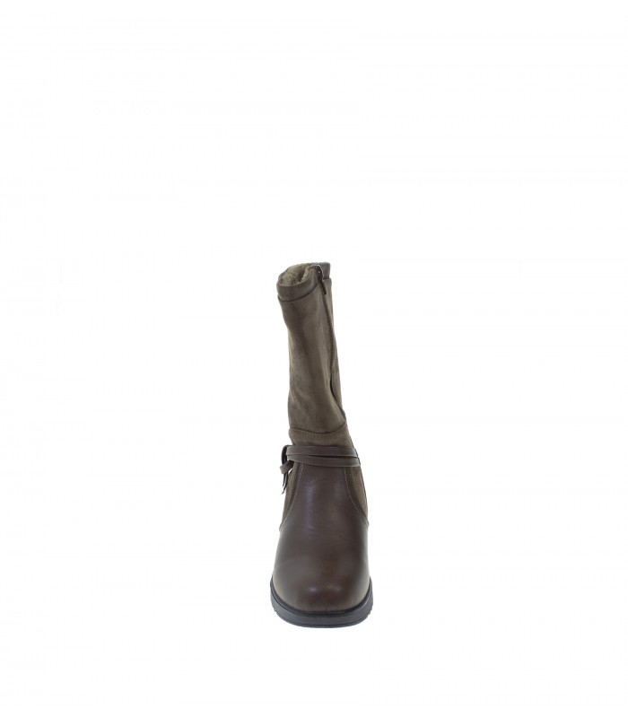 BOTIN MUJER AMARPIES TAUPE