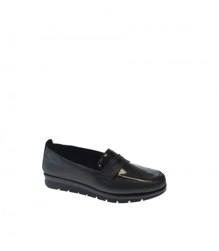MOCASIN MUJER Sakut NEGRO