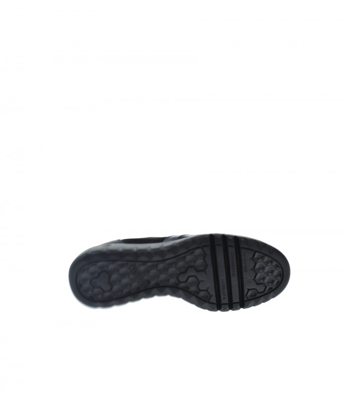 ZAPATO CUÑA FLUCHOS NEGRO