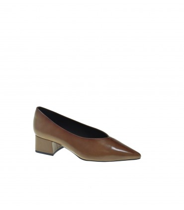 ZAPATO TACON DESIREE TAUPE