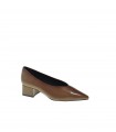 ZAPATO TACON DESIREE TAUPE