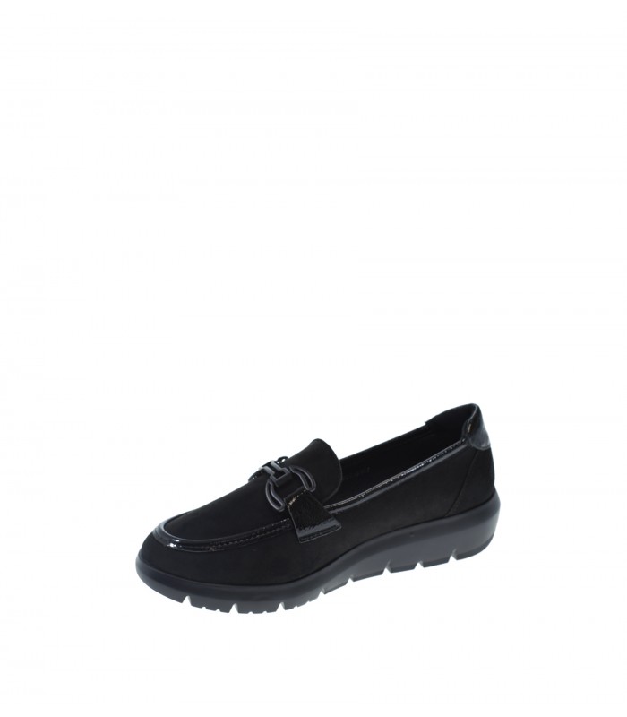 MOCASIN MUJER AMARPIES NEGRO