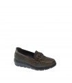 MOCASIN MUJER AMARPIES TAUPE