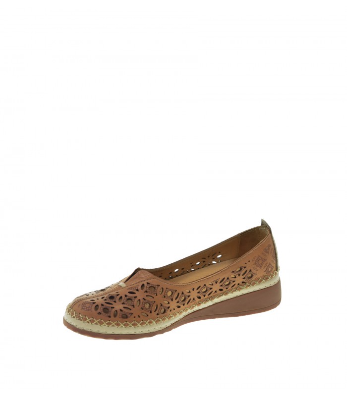 ZAPATO CUÑA 48 HORAS CUERO