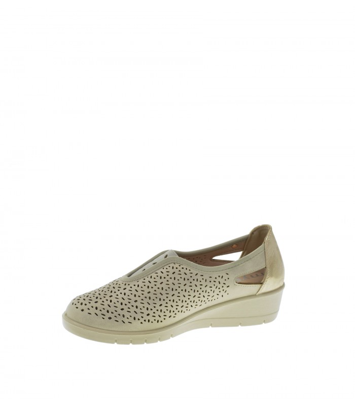 ZAPATO CUÑA MYSOFT PLATINO