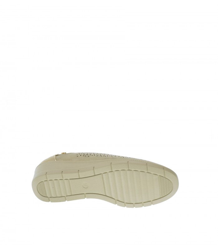 ZAPATO CUÑA MYSOFT PLATINO