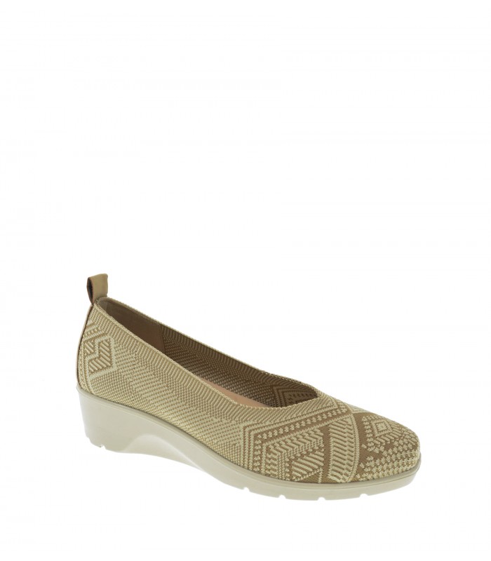 ZAPATO CUÑA MYSOFT BEIGE