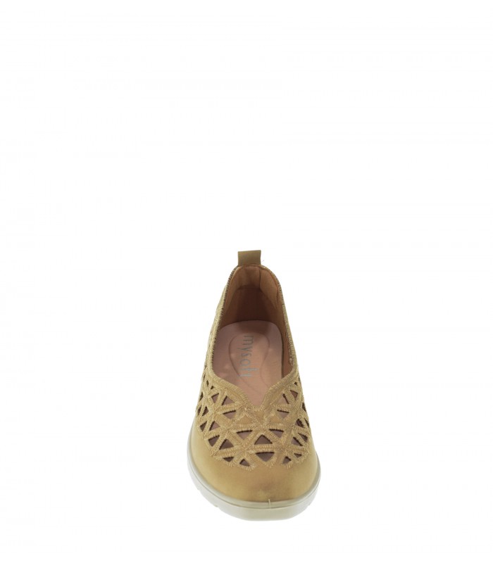 ZAPATO CUÑA MYSOFT NATURAL