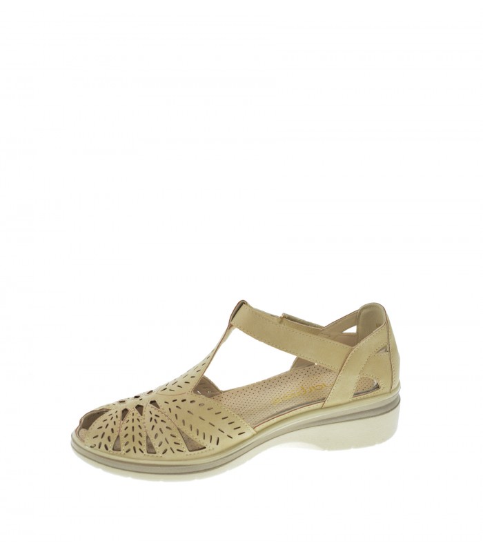 SANDALIA PLANA AMARPIES BEIGE