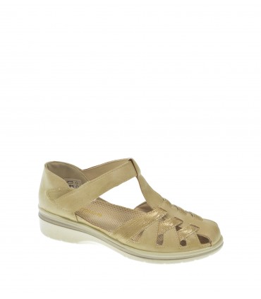 SANDALIA PLANA AMARPIES BEIGE