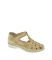 SANDALIA PLANA AMARPIES BEIGE