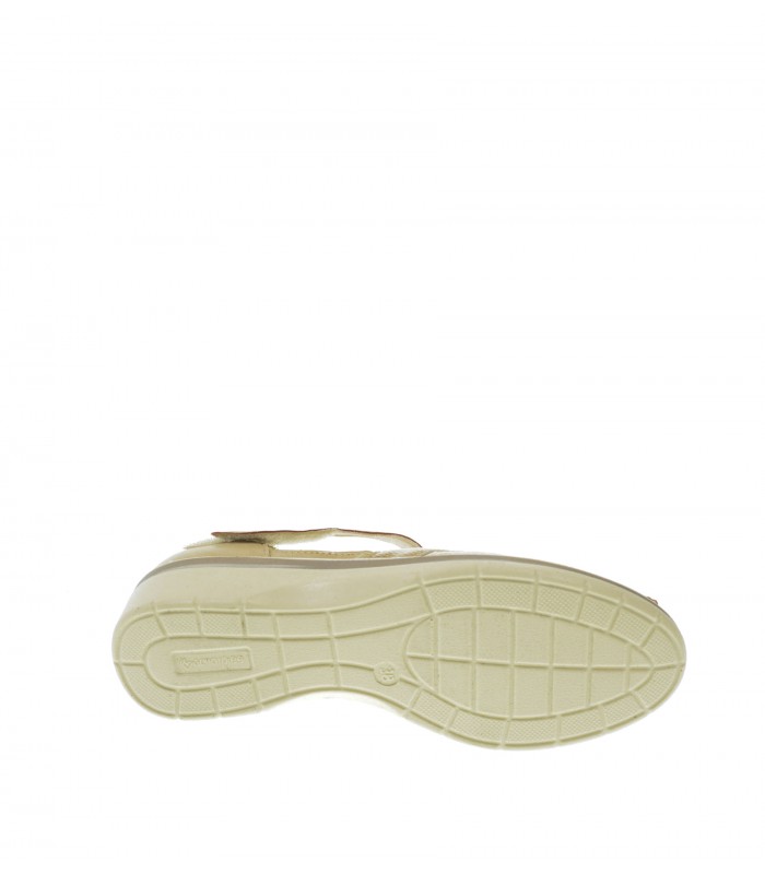 SANDALIA PLANA AMARPIES BEIGE