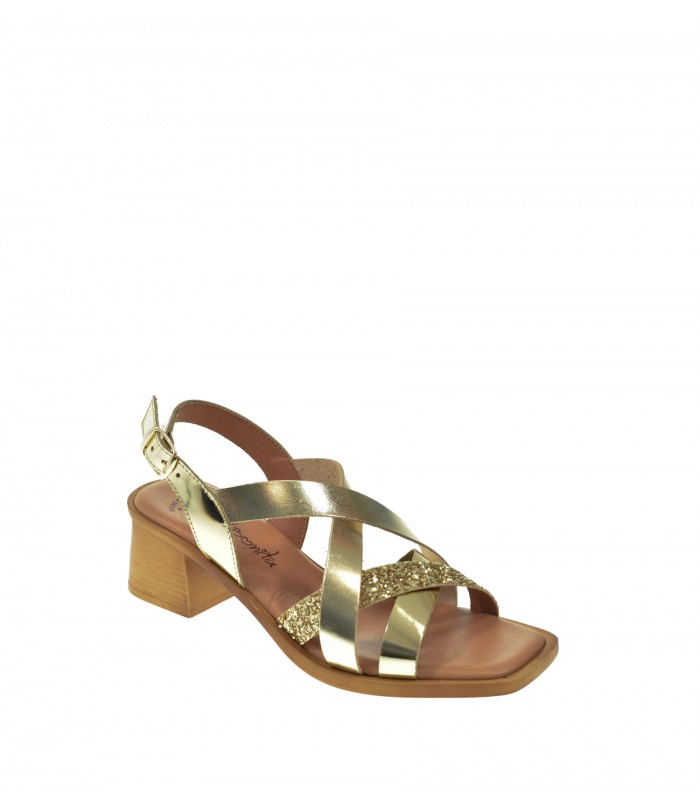 SANDALIA TACON XBONITA CHAMPAGNE
