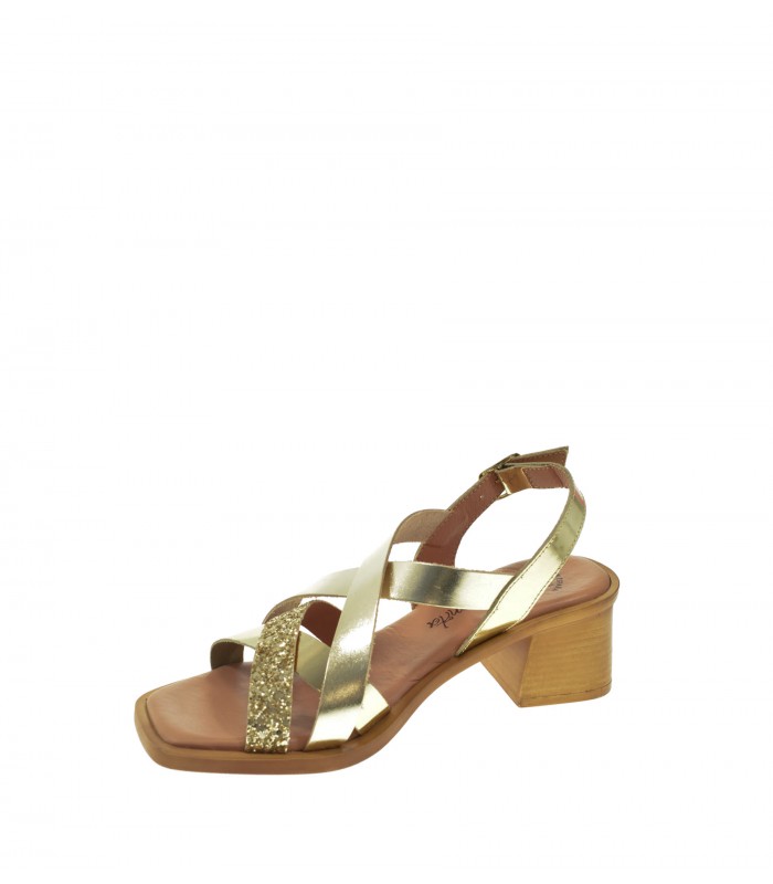 SANDALIA TACON XBONITA CHAMPAGNE