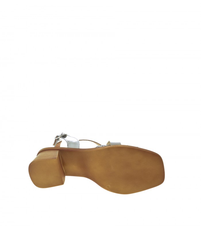 SANDALIA TACON XBONITA PLATA