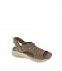 SANDALIA PLANA SKECHERS MARRON
