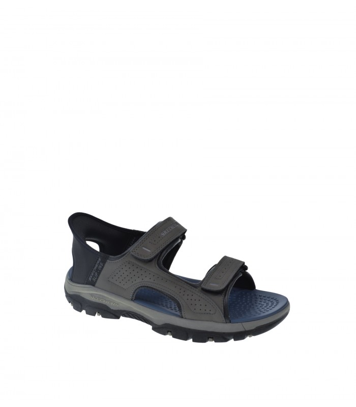 SANDALIA HOMBRE SKECHERS GRIS