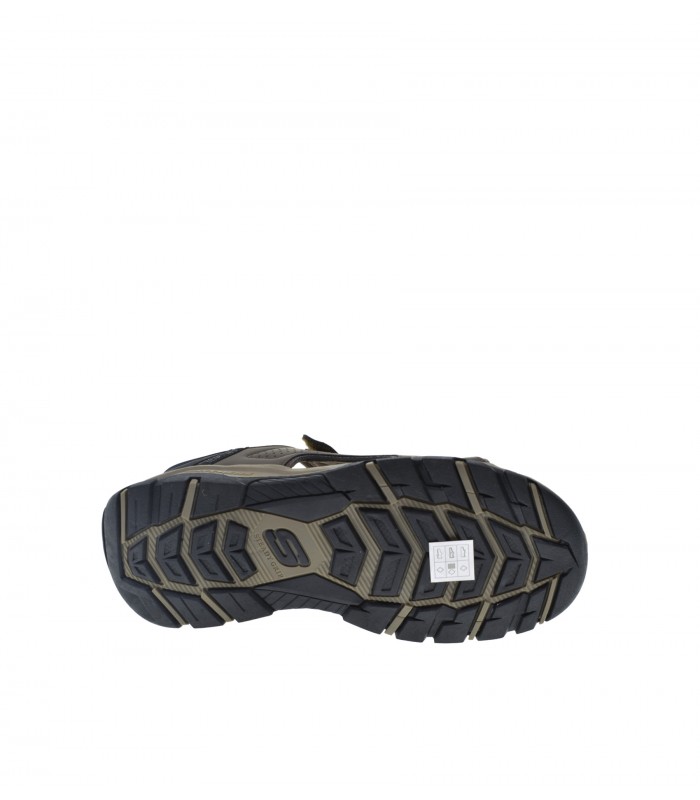 SANDALIA HOMBRE SKECHERS MARRON
