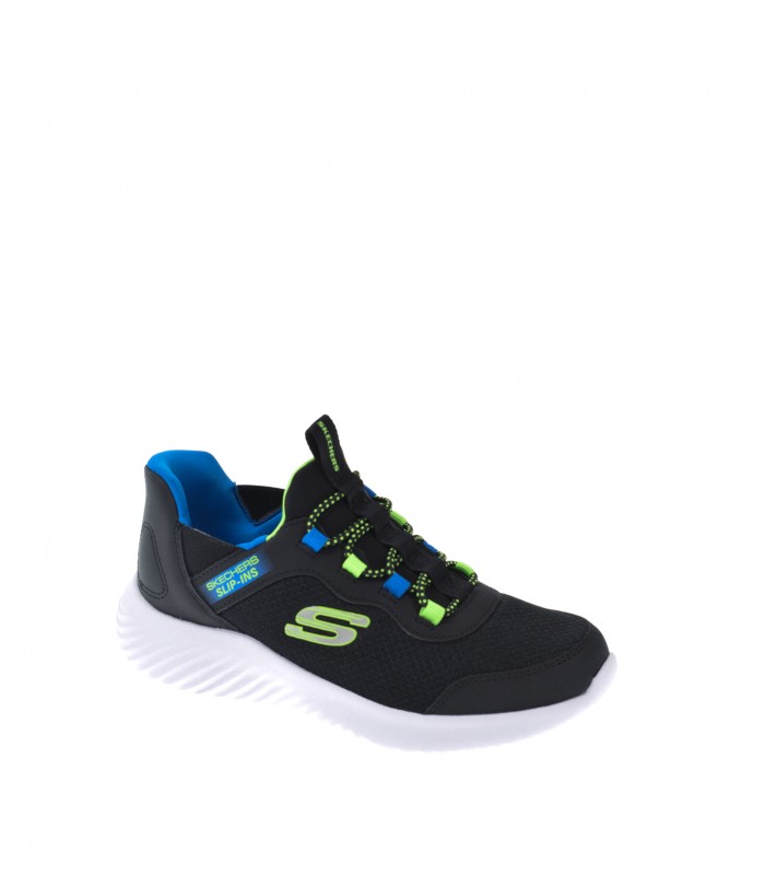 DEPORTIVO NIÑO SKECHERS NEGRO