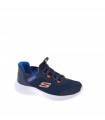 DEPORTIVO NIÑO SKECHERS MARINO