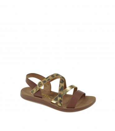 SANDALIA PLANA ARMONY LEOPARDO