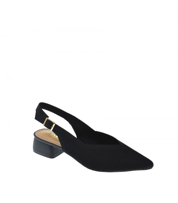 ZAPATO TACON D ANGELA NEGRO