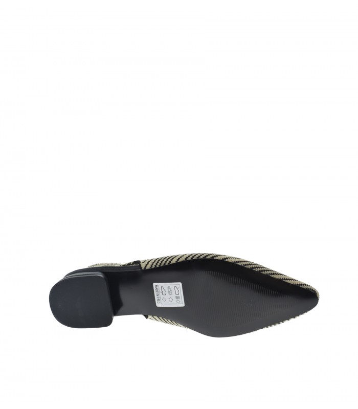 ZAPATO TACON D ANGELA NEGRO