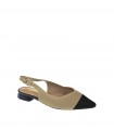 ZAPATO TACON D ANGELA TAUPE