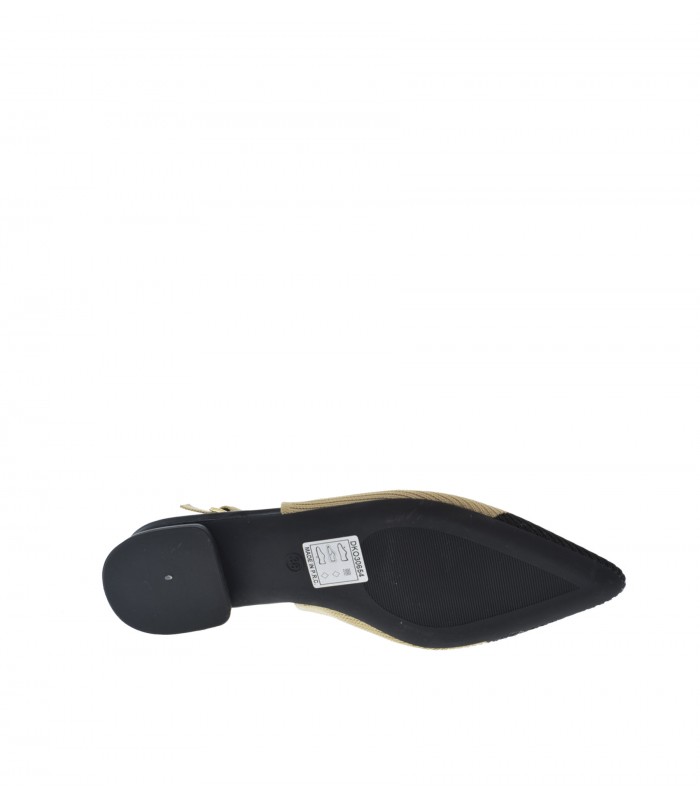 ZAPATO TACON D ANGELA TAUPE