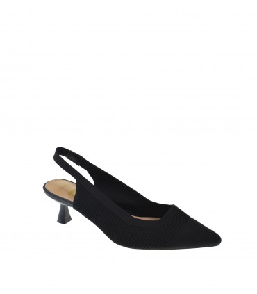ZAPATO TACON D ANGELA NEGRO