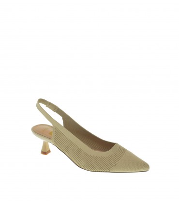 ZAPATO TACON D ANGELA BEIGE