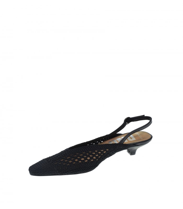 ZAPATO TACON D ANGELA NEGRO