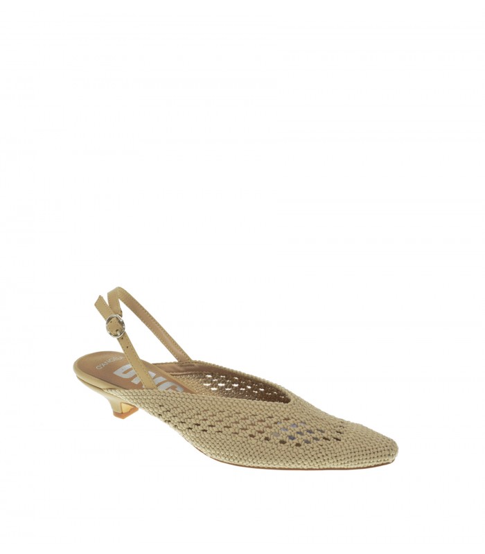 ZAPATO TACON D ANGELA BEIGE